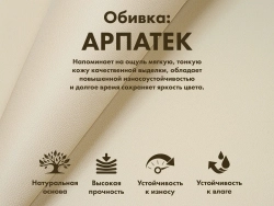 Мобильное массажное кресло Fujimo Cyber Lounge F303 бежевый