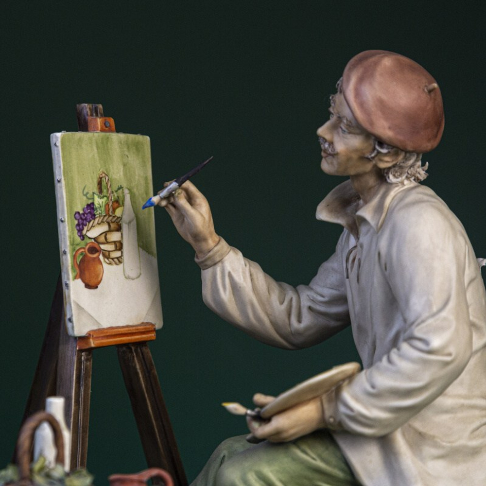 Фарфоровая мануфактура Capodimonte «Живописец»