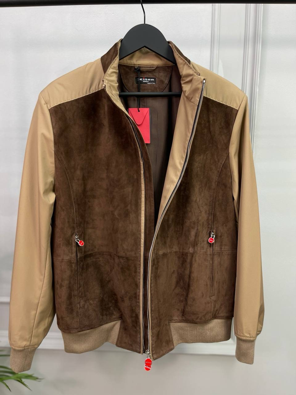 Комбинированный бомбер Kiton