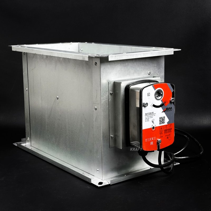 Клапан противопожарный КПС-EI120-НО(НЗ)-МВ(220) 800*800