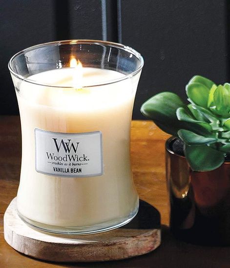 Ванильный боб, ароматическая свеча, WoodWick