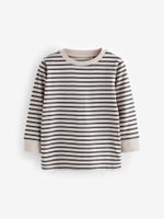 Лонгслив для мальчика Next 642-793, 3 шт., Белый, Кирпичный, Горчичный