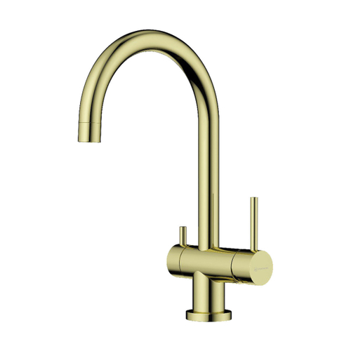 смеситель для кухни Omoikiri Yamada-LG латунь/светлое золото