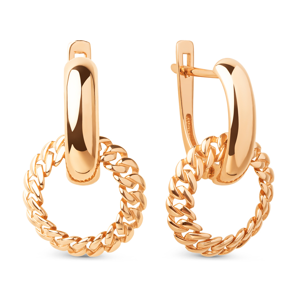 Серьги из золота 585 пробы