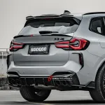 Карбоновый спойлер на крышку багажника для BMW X3M F97 Рестайлинг 2022+ БМВ