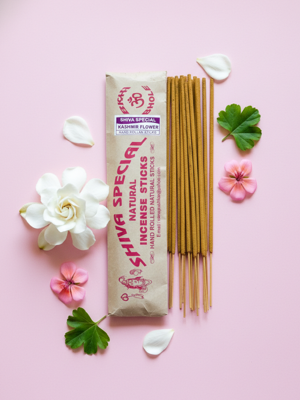 KASHMIR FLOWER индийские благовония-палочки (Shiva Special)