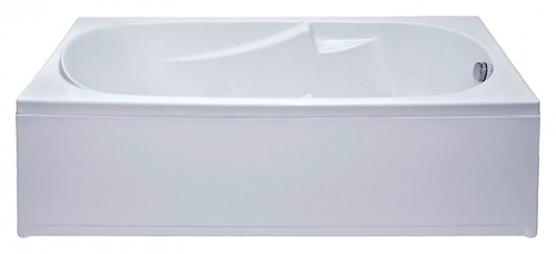 Ванна "МАЛЬДИВА" 1600*700 на каркасе+ножки(BAS)