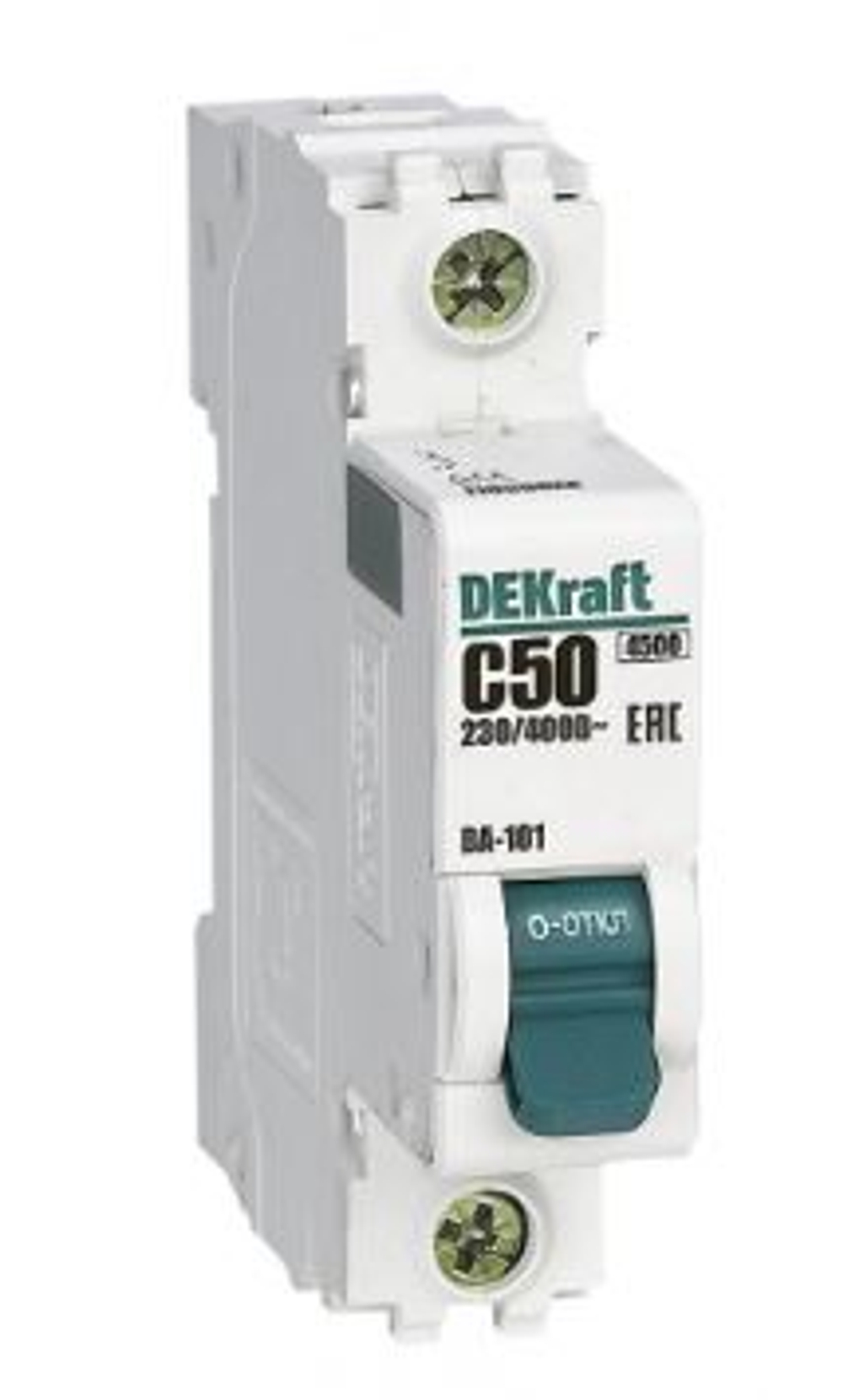 Автоматический выключатель DEKraft ВА101-1P-050A-C 11059DEK