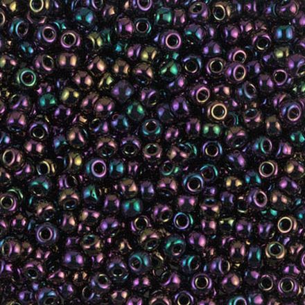 Miyuki Seed Beads 8/0 Metallic Purple Iris SB0454