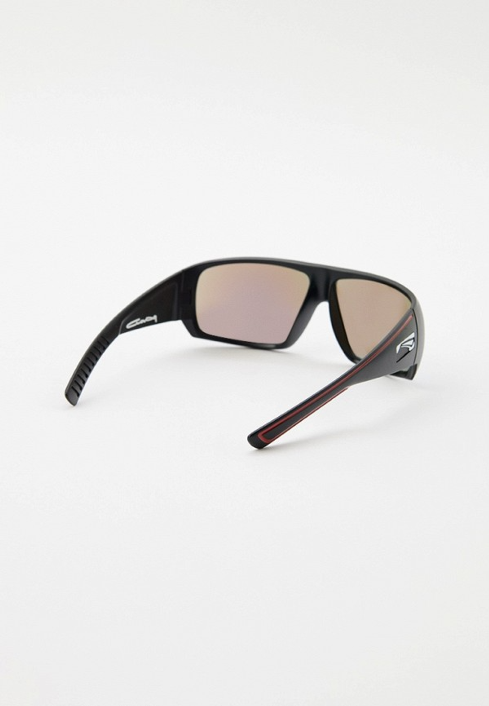 Спортивные очки LiP Cloud9 / Matt Black - Red Stripe / PC / Zeiss ML Blue Mirror Smoke Lens