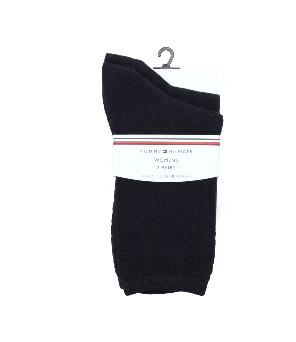 Носки 2 пары TH WOMEN SOCK 2P CF2Y Tommy Hilfiger - темно-синий(701227563)