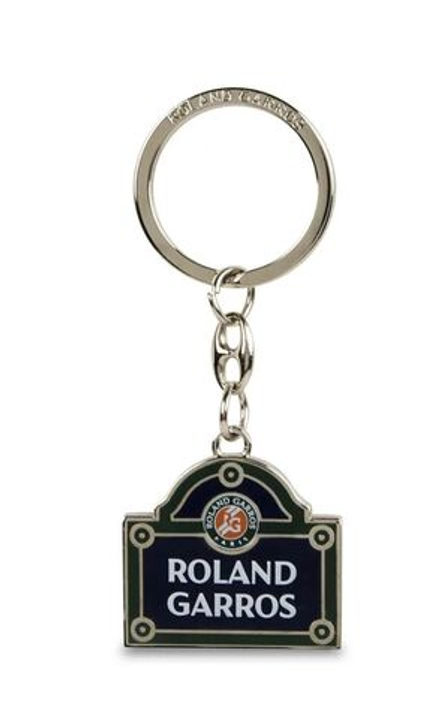 Брелок Roland Garros Street Plate Keychain