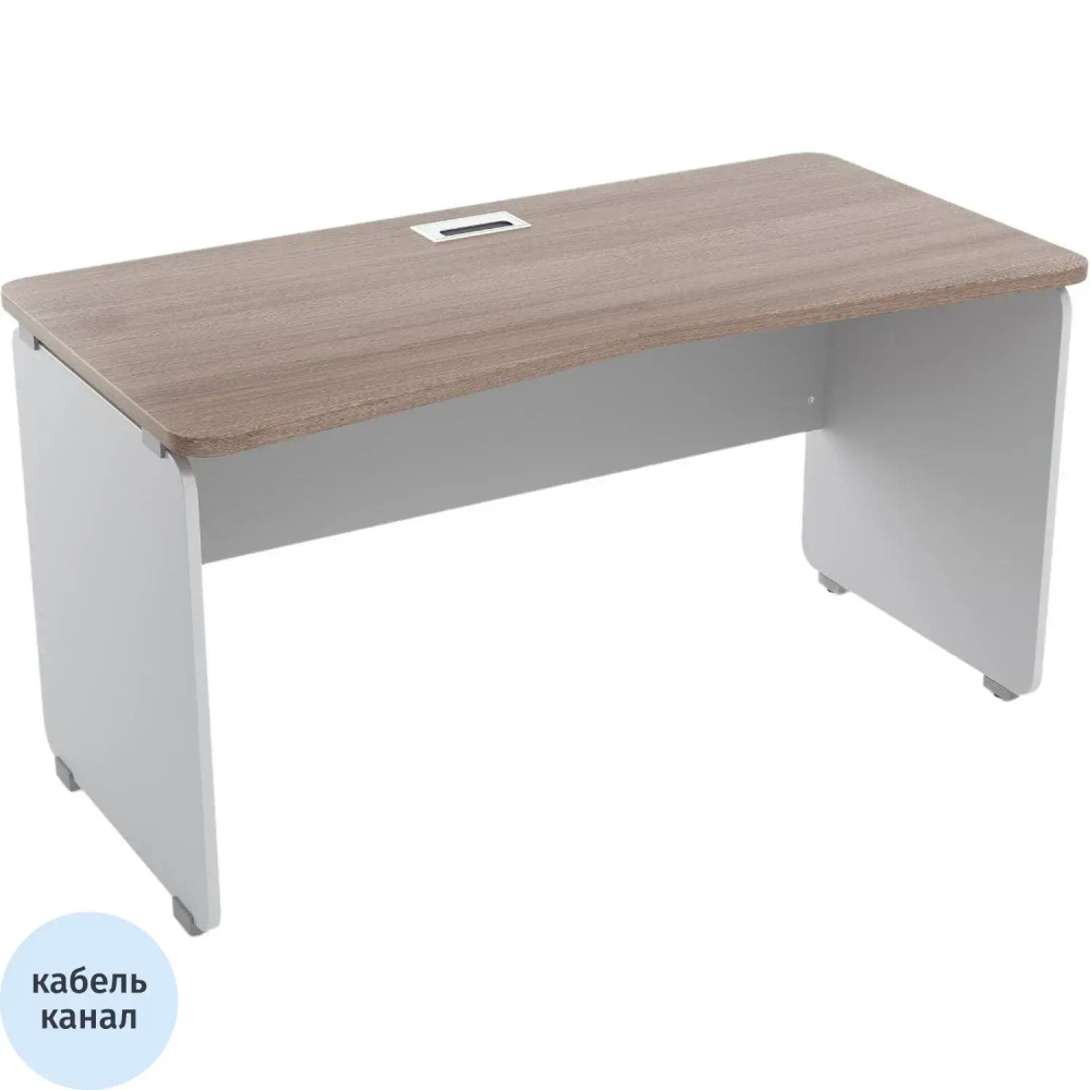 Стол письменный Easy Contour 1600х700 дуб шамони темный