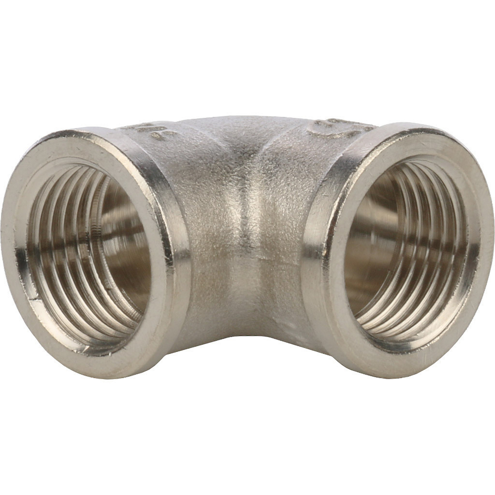 Угольник STOUT ВВ 1/2" никель