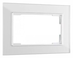 Рамка для двойной розетки Arte Milano am-503.02 503.02-double.silver