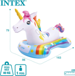 Надувной матрас-наездник Intex 57552 "Единорог", 163х86см