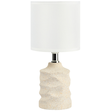 Настольная лампа Rivoli Marian 7549-502 1 х Е14 40 Вт керамика бежевая с абажуром