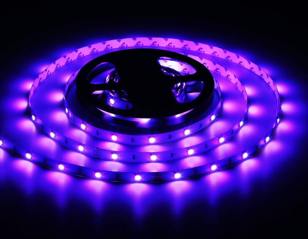 Ambrella Светодиодная лента RGB Ambrella Light GS4301 5050 30Led /7.2W m/ 24V IP20 RGB 5m LED Strip 24V GS4301