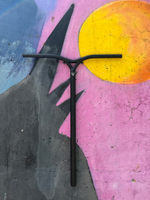 Руль Fahrenheit Y-bar SCS/IHC 31.8, 770*595 mm, черный матовый