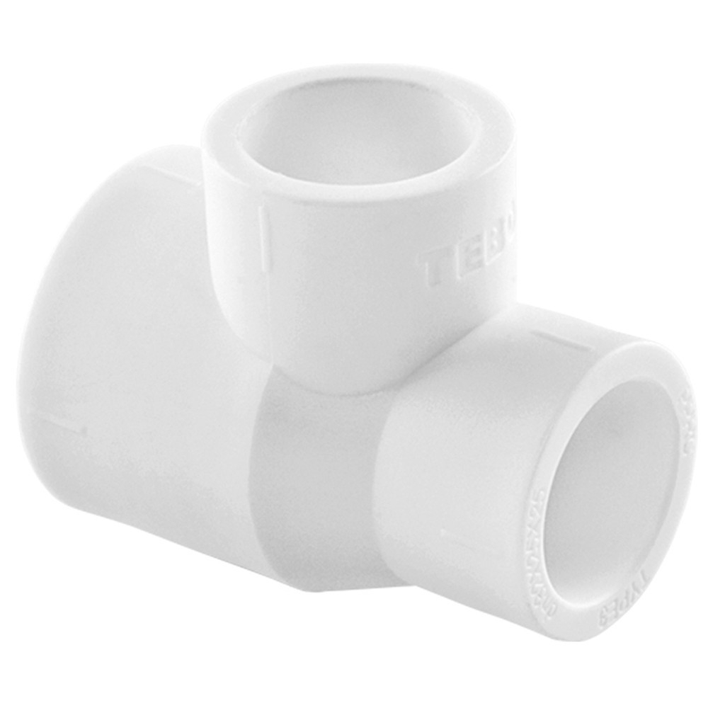 Тройник TEBO бел. PP-R переходной 90х63х90 (1/12), арт. 030040251