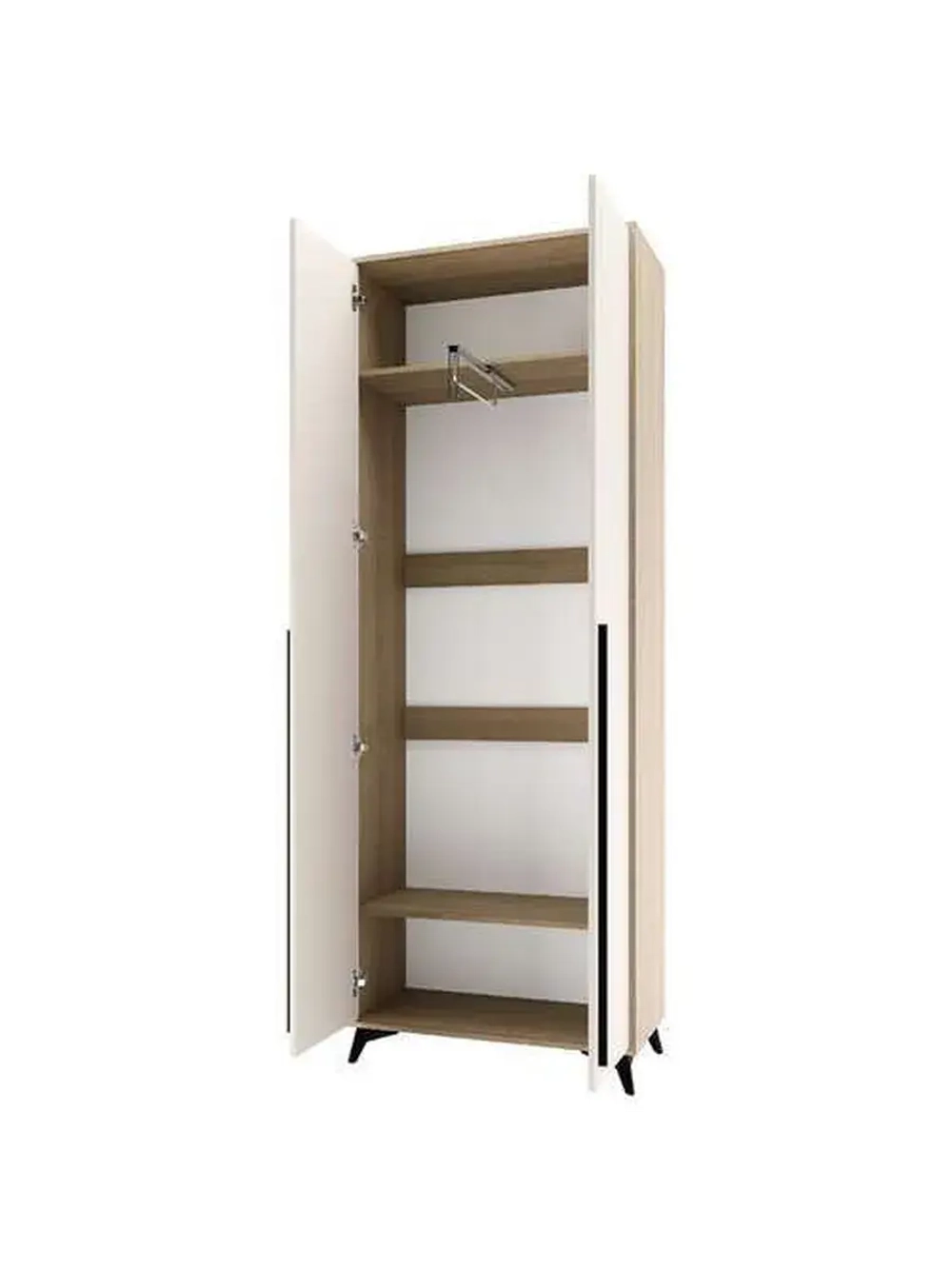 Прихожая с зеркалом Сатин 200х41,1х220