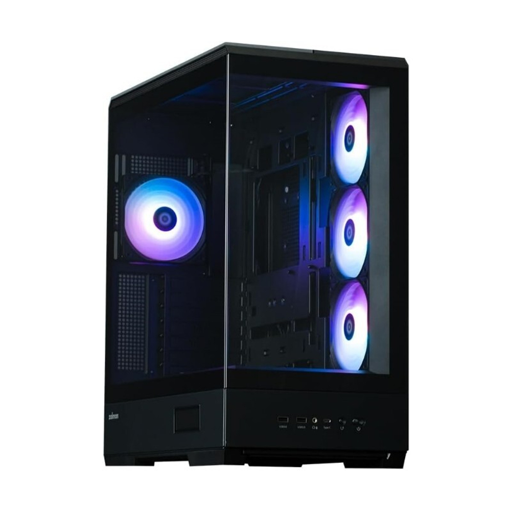 Корпус ZALMAN P50 DS, ATX, BLACK, без БП