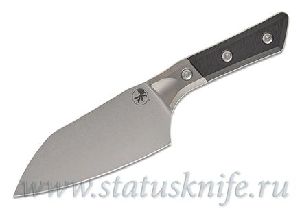 Нож Microtech Kitchen Santoku Bolster Black G-10 3200B-10BK