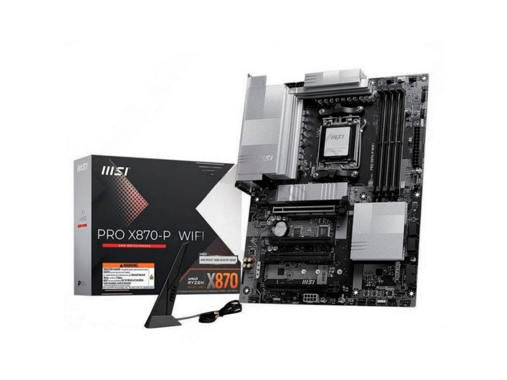 Материнская плата MSI Pro X870-p Wifi X870, Socket AM5, AMD X870, ATX, RTL