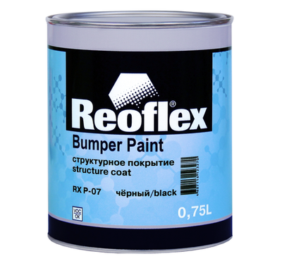 Reoflex Структура для пластика Bumper Paint (0,75л) черная