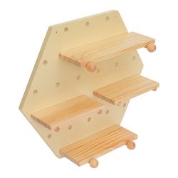 Пегборд Shely, 43х50 см, светлое дерево