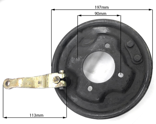 Тормозной диск с рычагом 195N