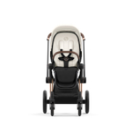 Коляска Cybex Priam IV 3 в 1 цвет Off White на шасси Rosegold