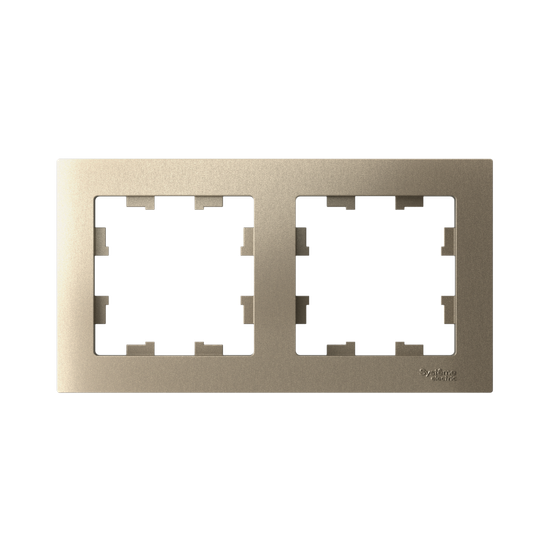 Рамка 2-м AtlasDesign универс. шампань SE ATN000502