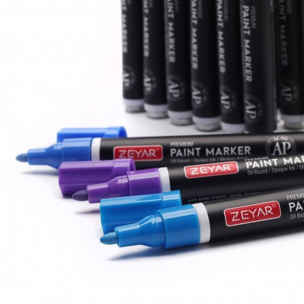 Набор маркеров Zeyar PAINT marker ZP-1501 - 18шт