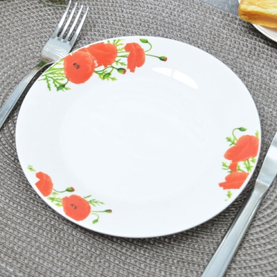 Тарелка 19см Маки