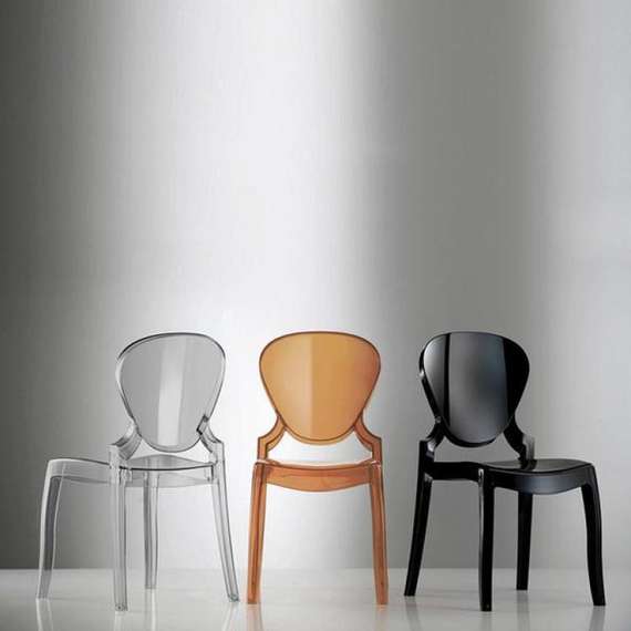 Стул Queen прозрачный