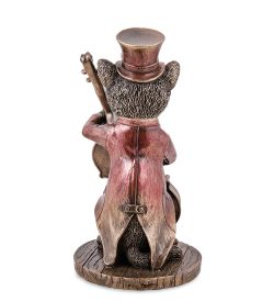 Veronese WS-1240/ 1 Статуэтка в стиле Стимпанк «Мистер Кот с контрабасом»