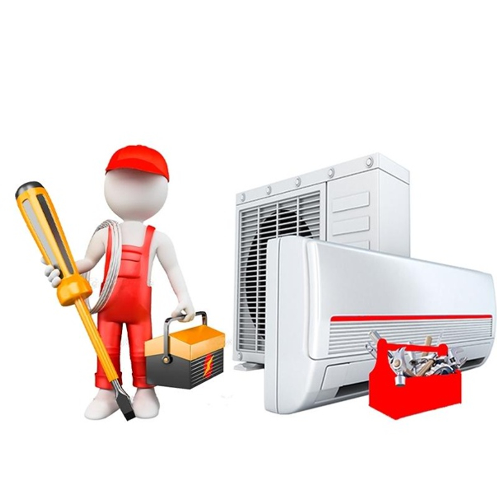 Стандартный монтаж кондиционера от 8кВТ-10кВт