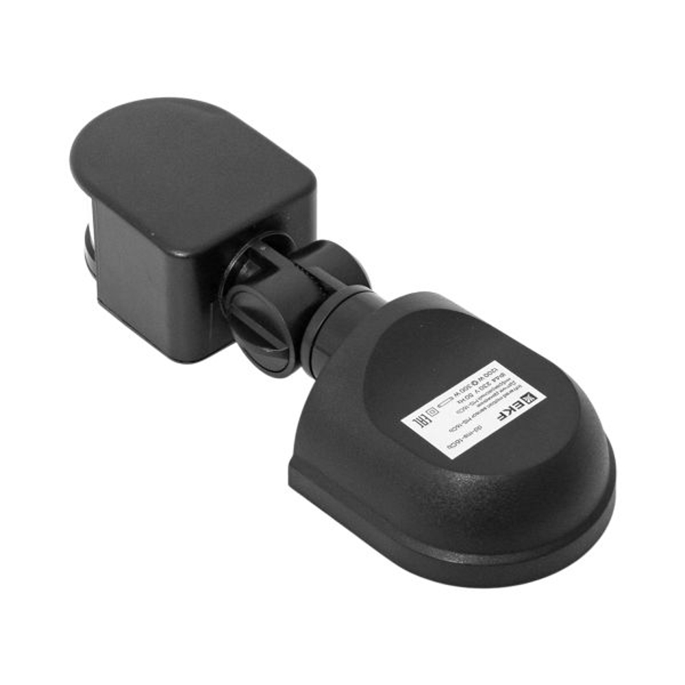 ИК датчик движения наст. 1200Вт 180гр. до 12м IP44 MS-16Cb черный EKF PROxima