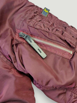 Slim Fit N-3B (бордовая - maroon/orange)