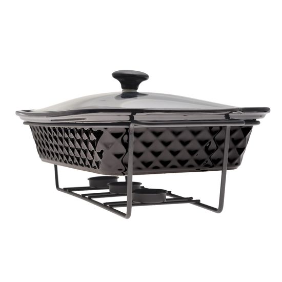 Мармит керамический 3 л. прямоугольный Kamille KM 6422