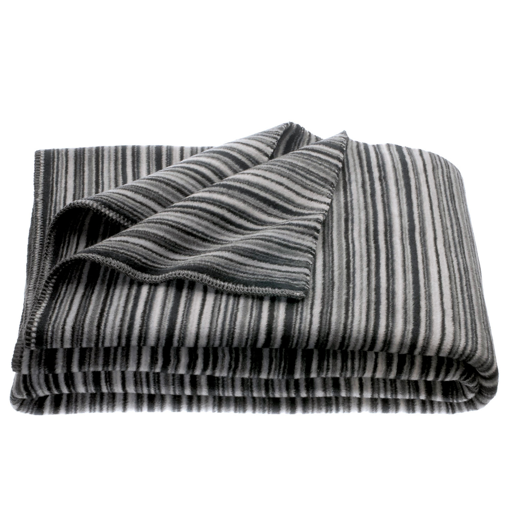 Плед 150х200 Zoeppritz Tender Dash серый Германия