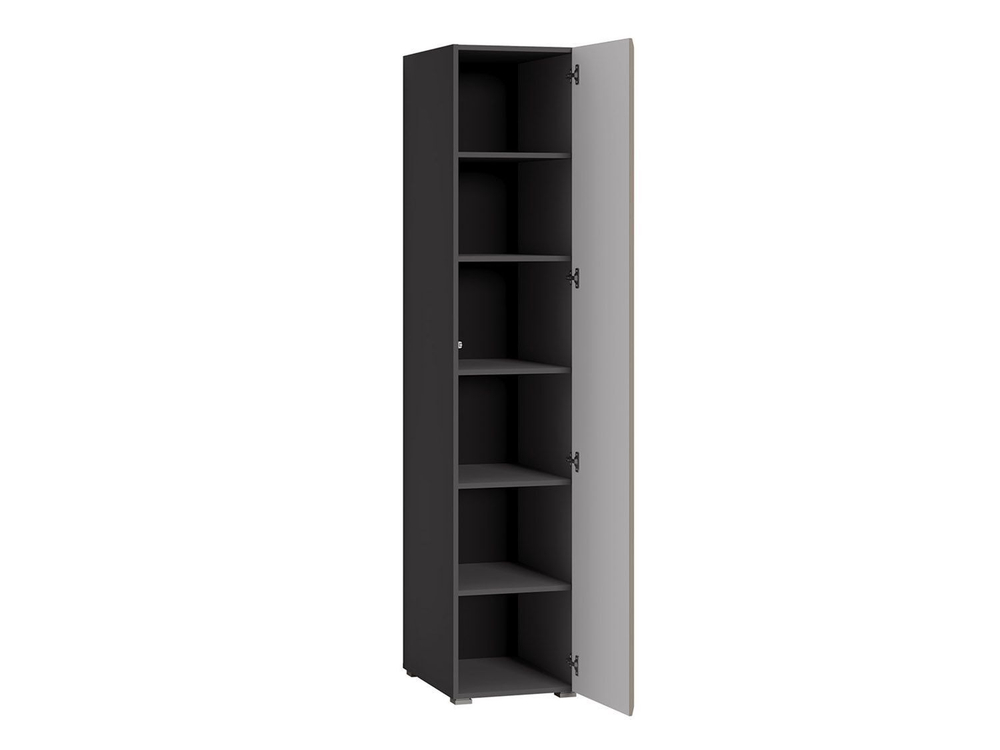 Сидней шкаф для одежды 16.367.01 Антрацит / Капучино