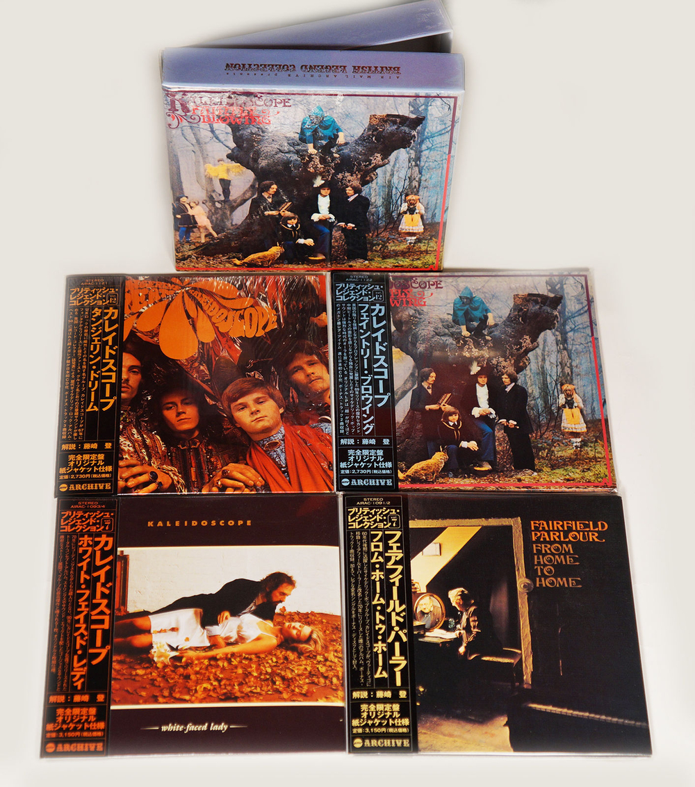 Комплект / Kaleidoscope, Fairfield Parlour (4 Mini LP CD + Box)