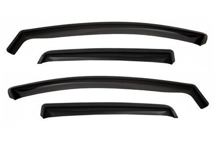 Дефлектор окон (ВСТАВНОЙ ПОД РЕЗИНКУ), 4 шт., FORD FOCUS II 2005-2011, седан