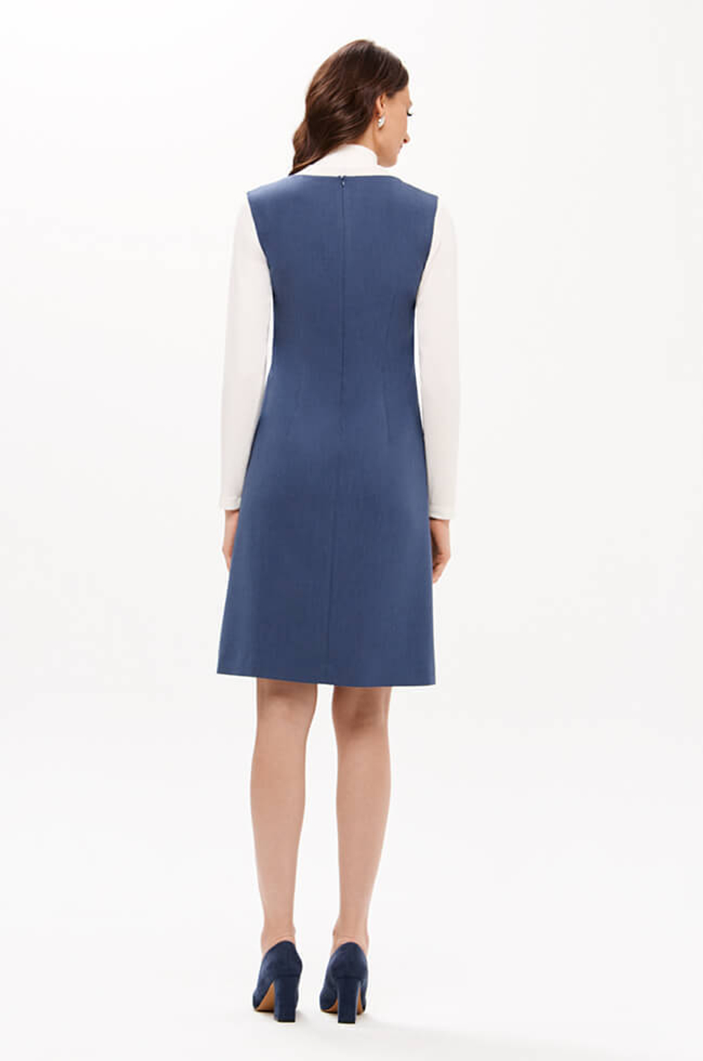 51699 Платье женское (дымчато-голубой)