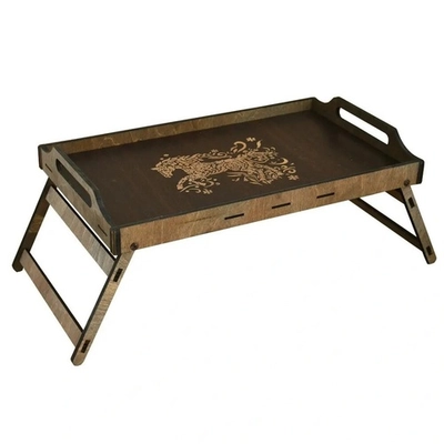 Поднос на ножках «Спирит» Размер 30*50*7,5см МТ88-528