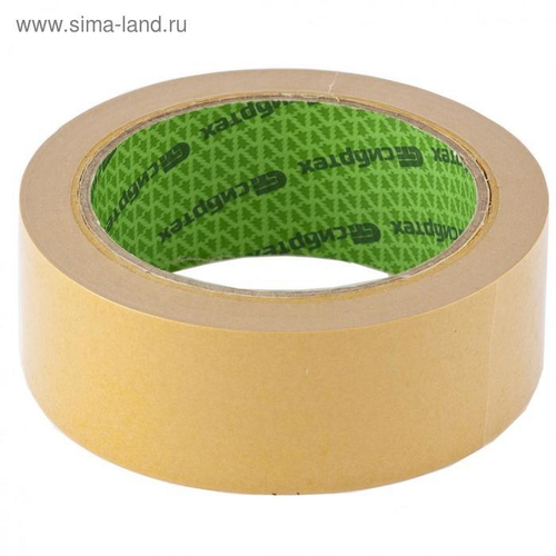 Лента клейкая двухсторонняя 38х10м СИБРТЕХ
