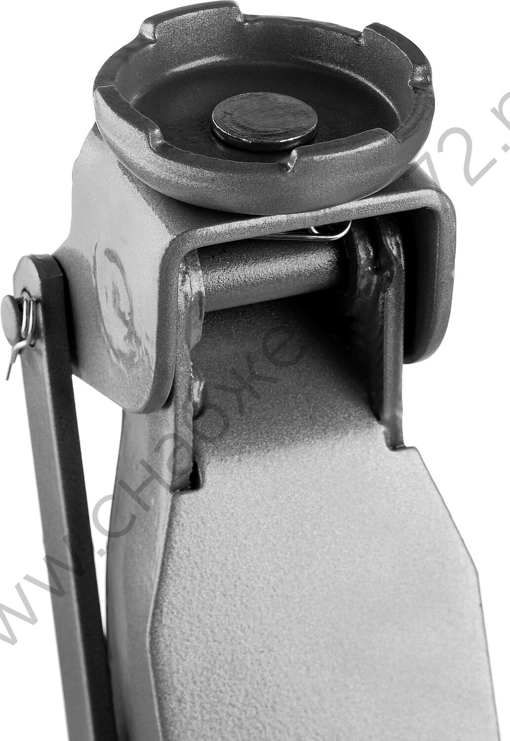 ЗУБР Т-55, 2 т, 80 - 380 мм, подкатной домкрат с увеличенным подъемом и низким подхватом, Профессионал (43058-2)