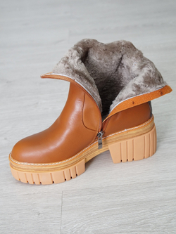 Полусапожки женские зимние